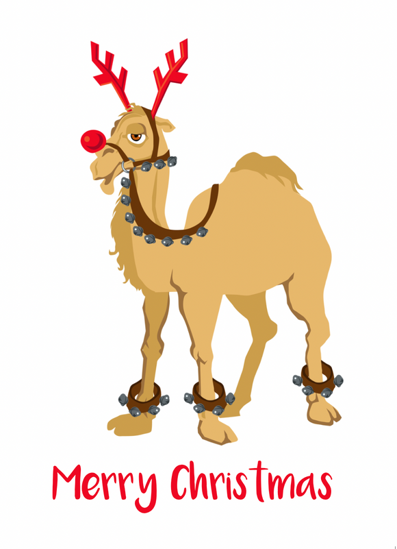 Merry Christmas Camel