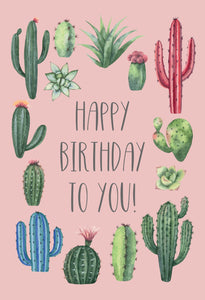 Cactus Birthday