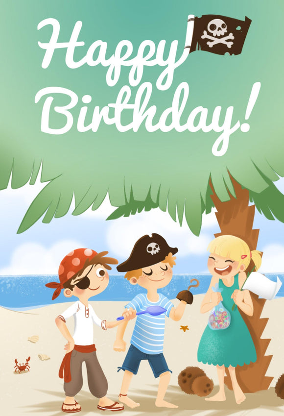 Birthday Kids Pirate