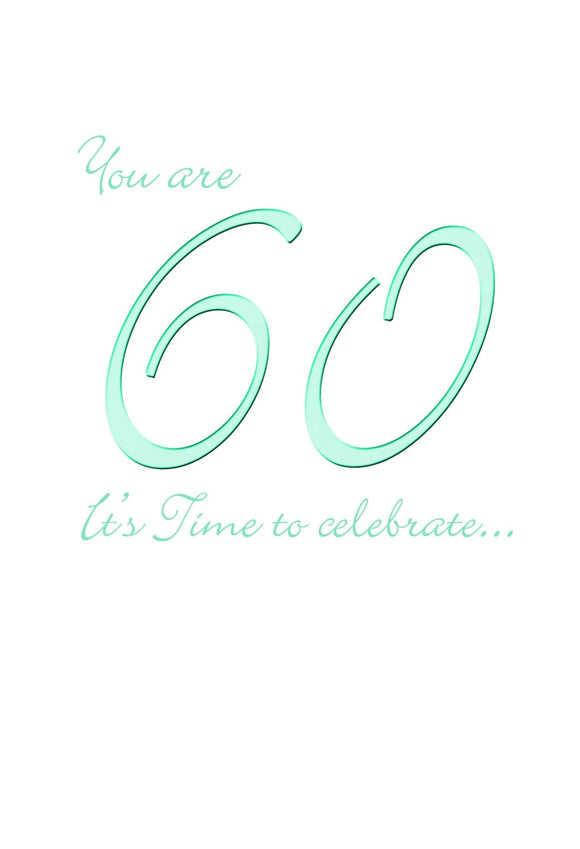 You Are 60 (60 Years)