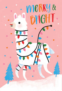 Merry and Bright Llama