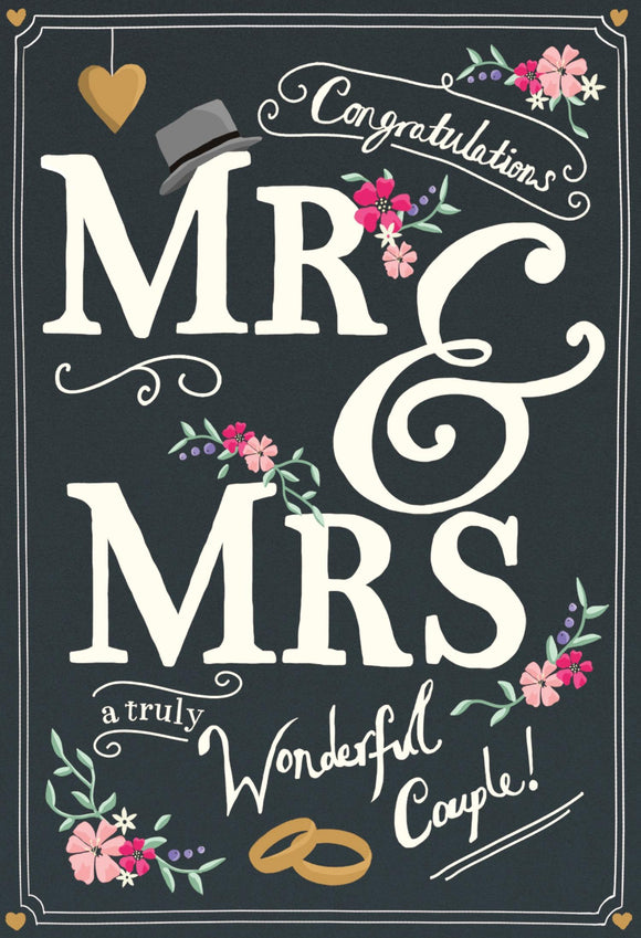 Congratulations Mr & Mrs